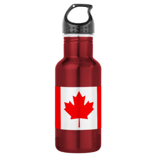 The Canadian Flag - Canada Souvenir 532 Ml Water Bottle