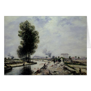 The Canal de l'Ourcq near Pantin, 1871
