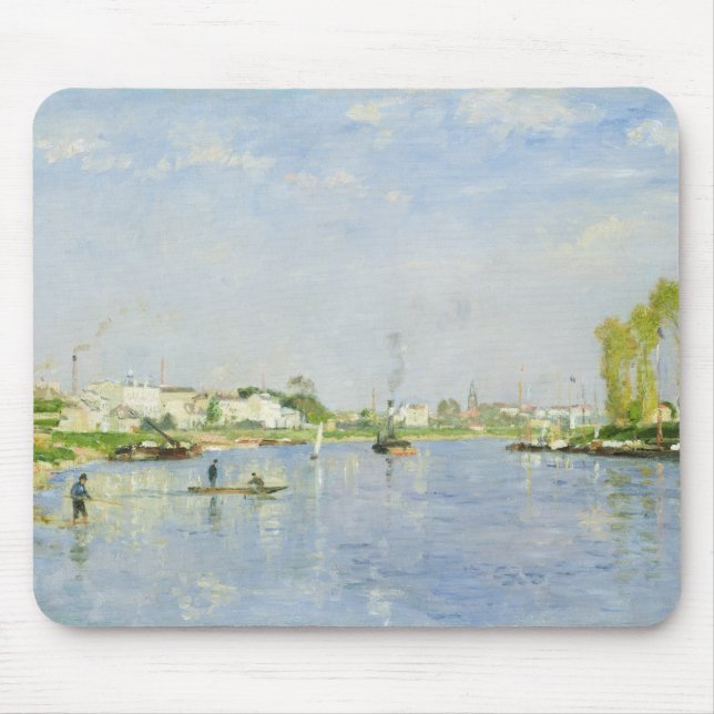 The Canal Saint-Denis Mouse Pad (Front)