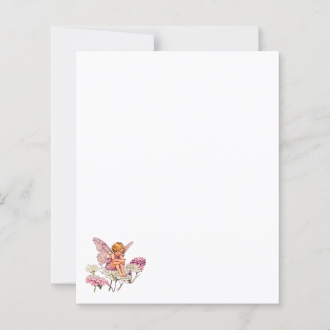 “The Candytuft Fairy” Stationery  (Front)
