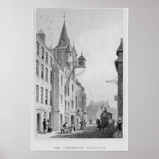 The Canongate Tolbooth, Edinburgh Poster (Front)