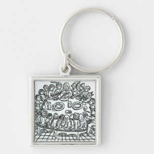 The Canterbury Pilgrims Key Ring
