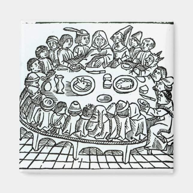 The Canterbury Pilgrims Magnet (Front)