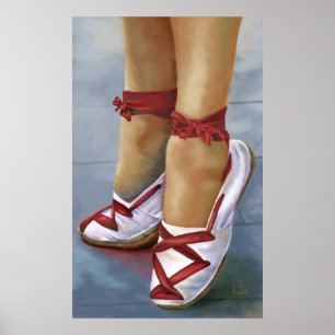 The canvas shoes poster