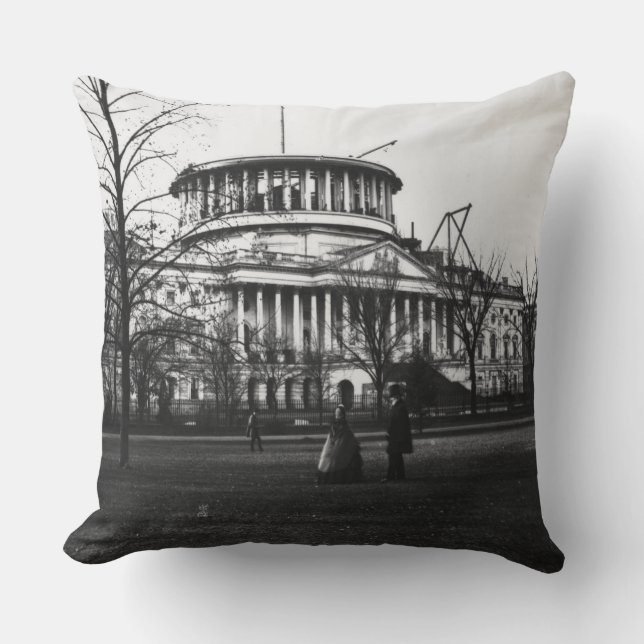 The Capitol Building in Washington D.C. Cushion (Front)