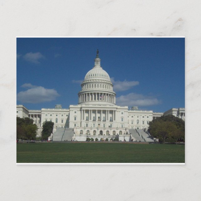 The Capitol Building Postcard (Front)