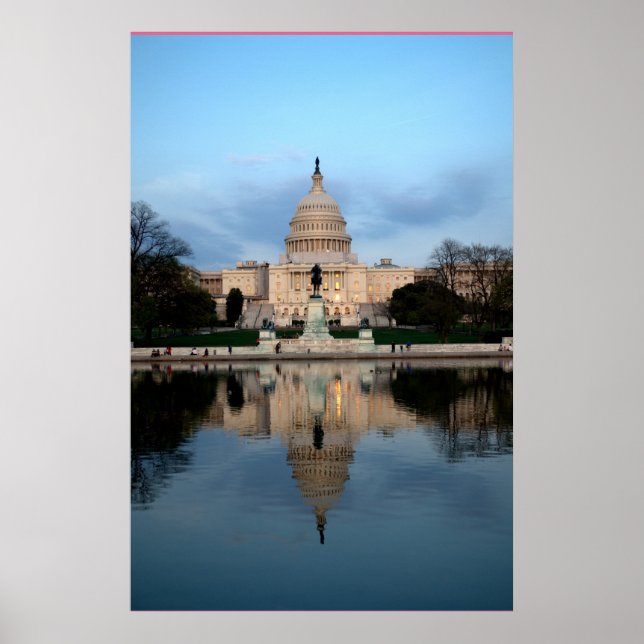 The Capitol of the United States photo poster (Front)