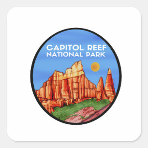 THE CAPITOL WAY SQUARE STICKER