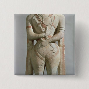 The Capitrano Warrior 15 Cm Square Badge