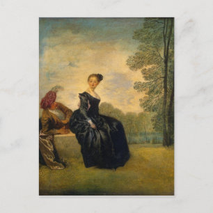 The Capricious Girl Postcard