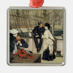 The Captain and the Mate, 1873 Metal Tree Decoration