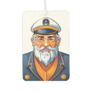 The captain of the ship car air freshener