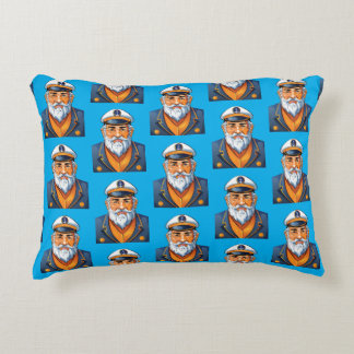 The captain of the ship decorative cushion