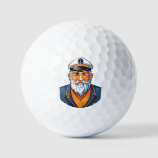 The captain of the ship golf balls
