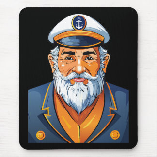 The captain of the ship mouse pad