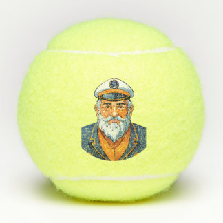The captain of the ship tennis balls