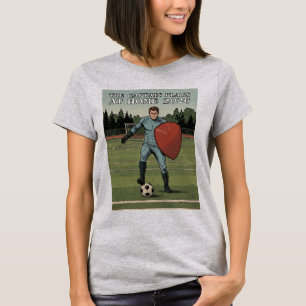 The Captain Plays at Home 2026 — Retro Comic T-Shirt
