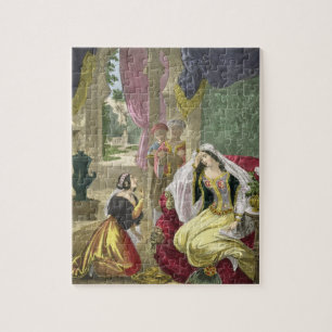 The Captive Hebrew Maid that Waited on Naaman's Wi Jigsaw Puzzle