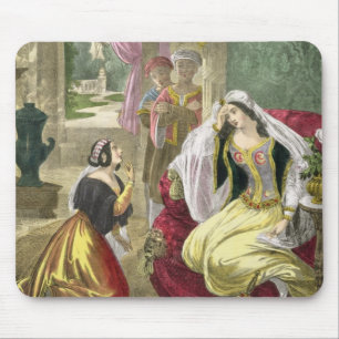 The Captive Hebrew Maid that Waited on Naaman's Wi Mouse Pad