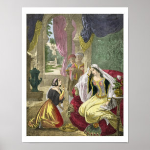 The Captive Hebrew Maid that Waited on Naaman's Wi Poster