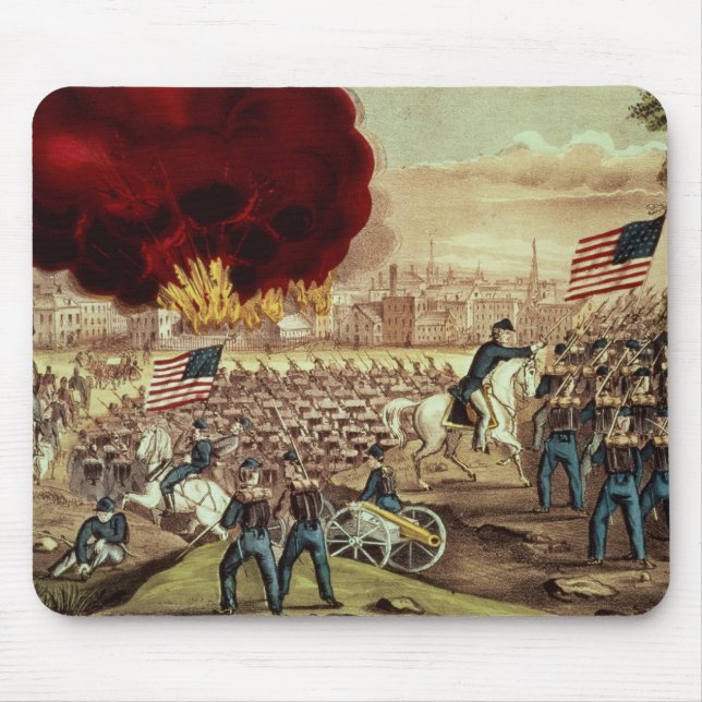 The Capture of Atlanta by the Union Army Mouse Pad (Front)