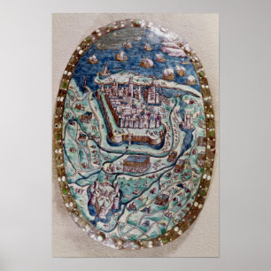 The Capture of Calais by the French in 1558 Poster