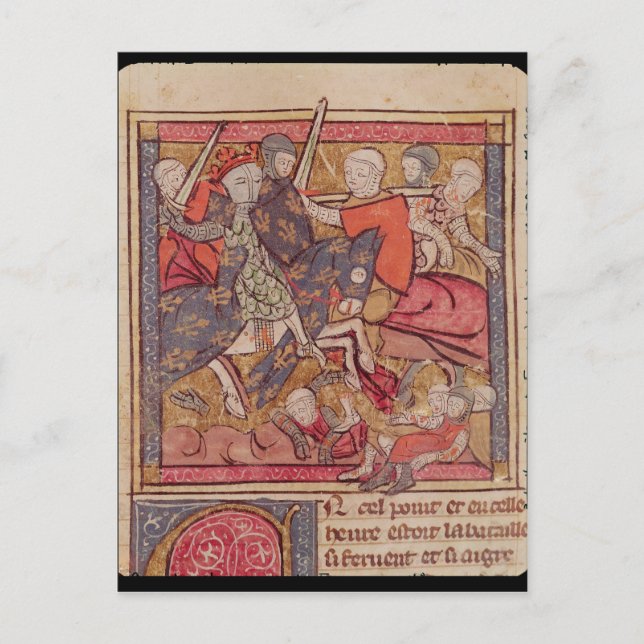 The Capture of Ferdinand of Portugal  Count Postcard (Front)