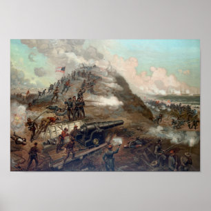 The Capture Of Fort Fisher Poster