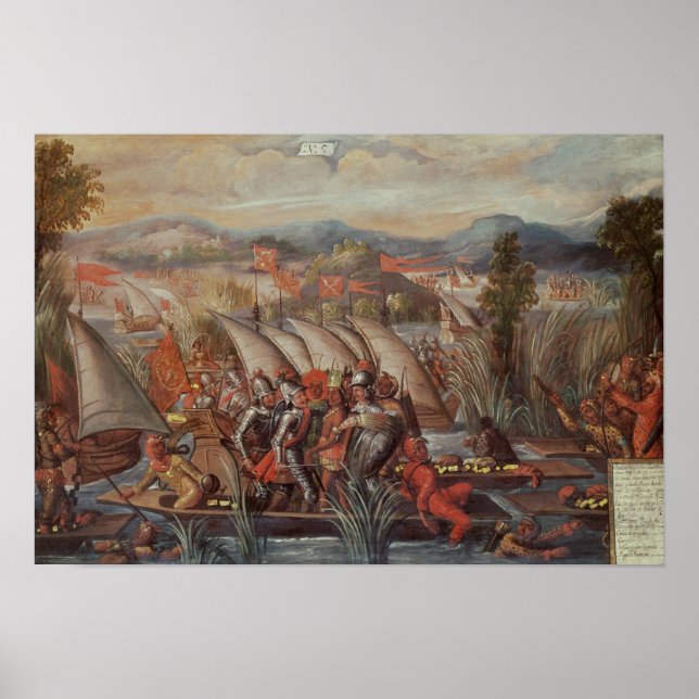 The Capture of Guatemoc Poster (Front)