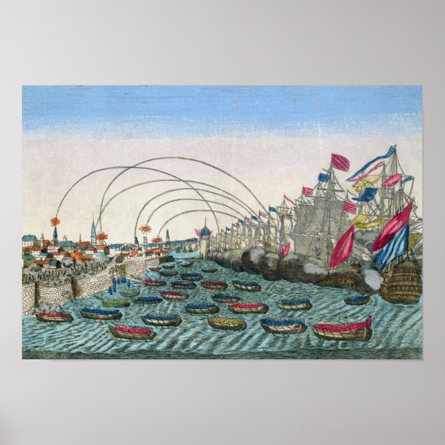 The Capture of Havana by the English in 1762 Poster (Front)