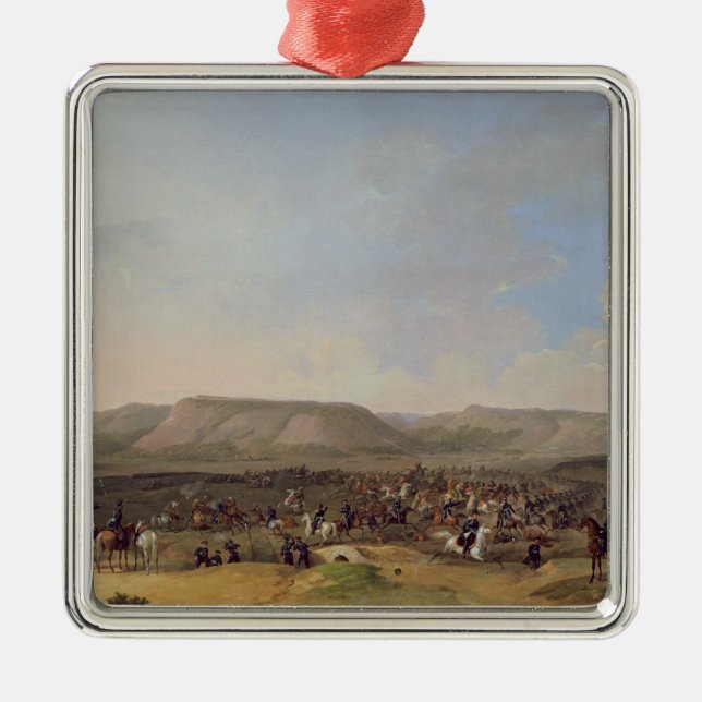 The Capture of Shumla, 1860 Metal Tree Decoration (Front)