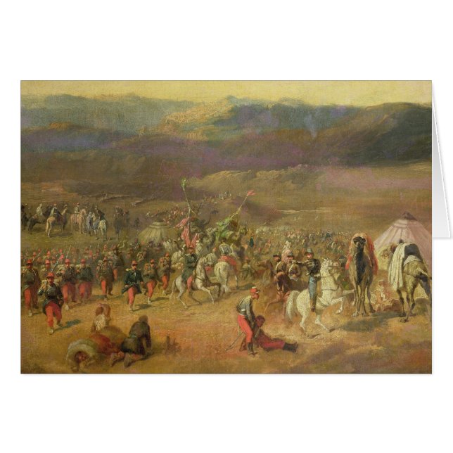 The Capture of the Retinue of Abd-el-Kader (Front Horizontal)