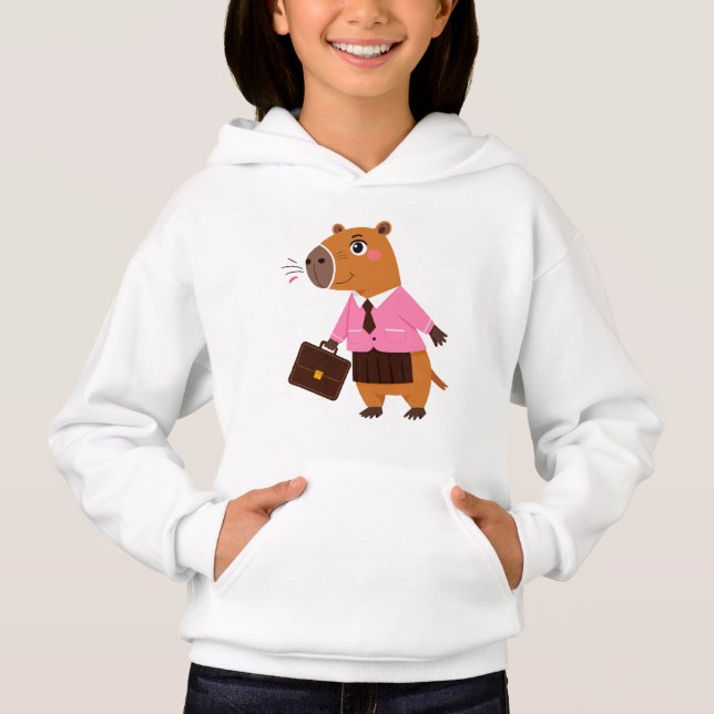 The capybara goes to school (Front)