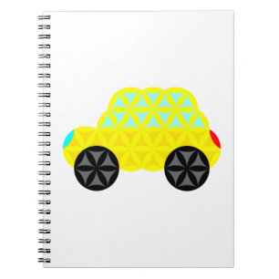 The Car Of Life - Sacred Shapes A1. Notebook