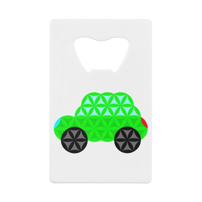 The Car Of Life - Sacred Shapes A2. (Front)