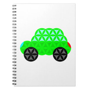 The Car Of Life - Sacred Shapes A2. Notebook