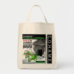 The Carbon Footprint Monster - Part 1 Tote Bag