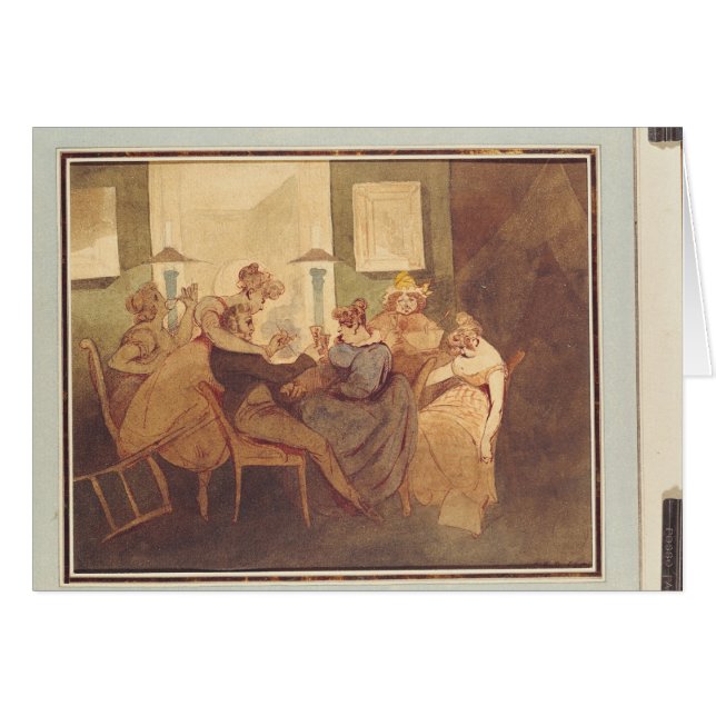 The Card Game, after 1830 (Front Horizontal)