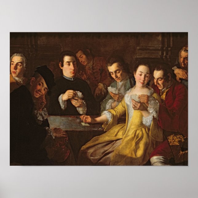 The Card Party Poster (Front)