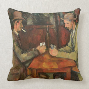 The Card Players, 1893-96 Cushion