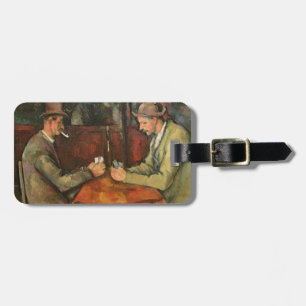 The Card Players, 1893-96 Luggage Tag