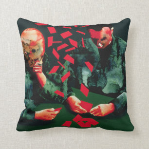 The Card Players 1987 Cushion