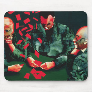 The Card Players 1987 Mouse Pad