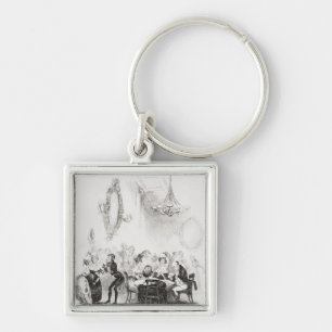 The card room at Bath Key Ring