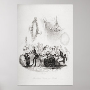 The card room at Bath Poster