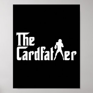 The Cardfather Funny Football Card Collector - Uni Poster