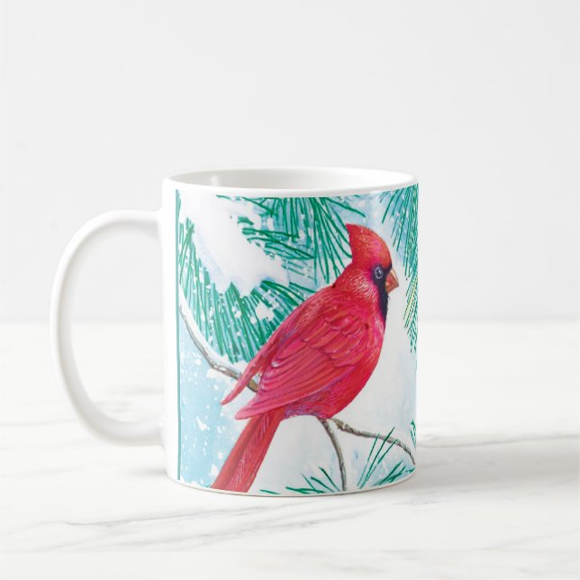 The Cardinal - Coffee Mug (Left)