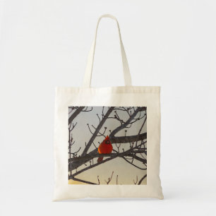 The Cardinal In The Morning Tote Bag