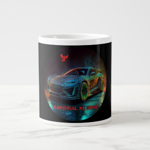 The Cardinal XL5000 Elite Sports Car Large Coffee Mug