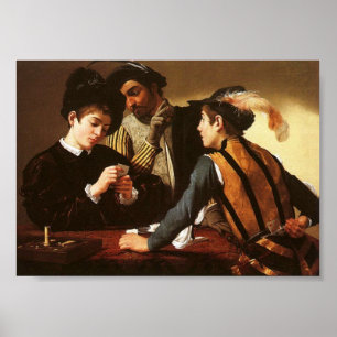 The Cardshapers, Caravaggio Poster
